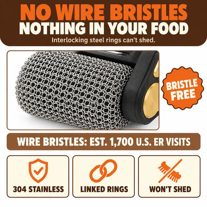 Popsgrill™ BBQ Grill Brush