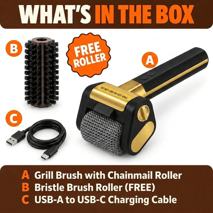 Popsgrill™ BBQ Grill Brush